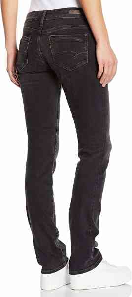 MAVI Damen Jeans Julia (Low Rise,Slim Cigarette Leg)dark grey